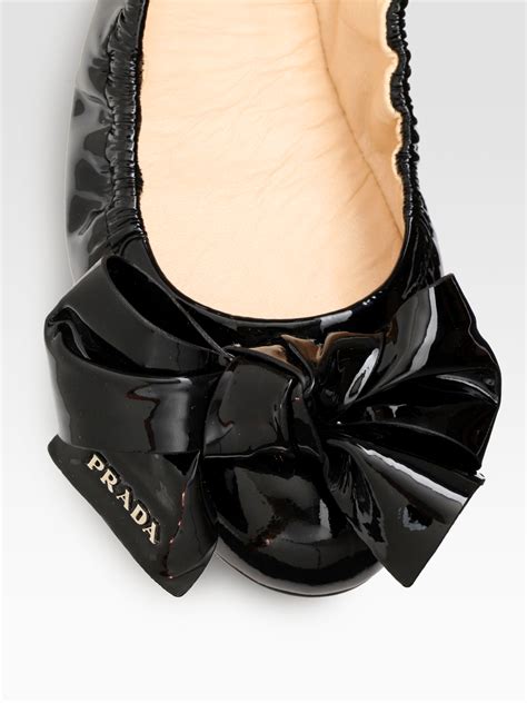 prada shoes black women|Prada flats.